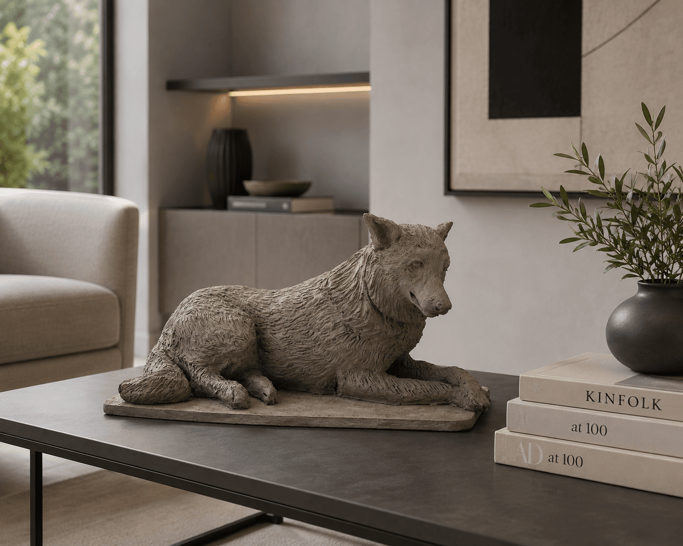 Tumbado — Gres sin esmaltar, estilo naturalista
